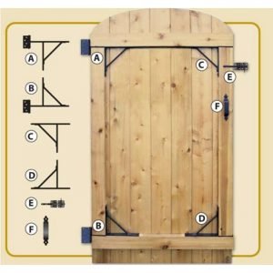 Gate Hardware Kit Heavy Duty HGCBHK01