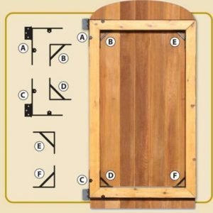 Corner Brace and Hinge Kit