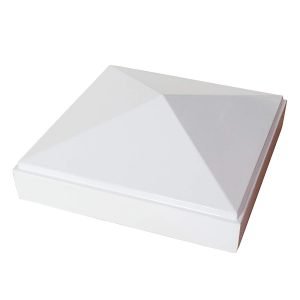 Aluminum 4" x 4" Pyramid Post Cap