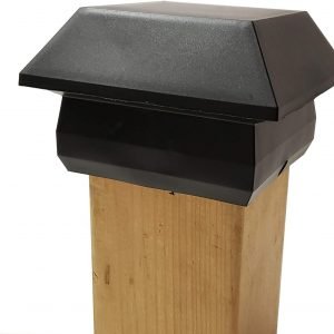 plastic post cap 3.5"