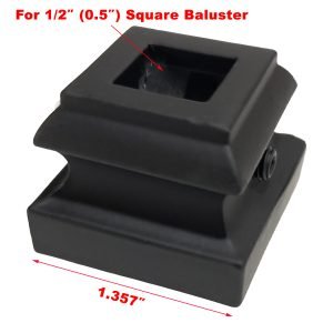 Flat Shoe for Square Baluster