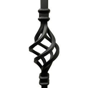 Iron Baluster Single Basket