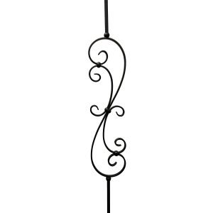 Iron Baluster Big Scroll