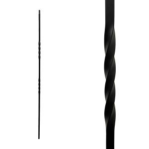 Iron Baluster Double Twist