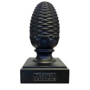 3.5" x 3.5" Heavy Duty Aluminum Pineapple Post Cap