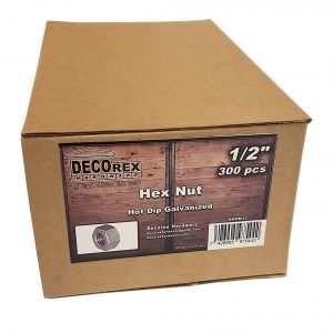 1/2" - 13 Hex Nut