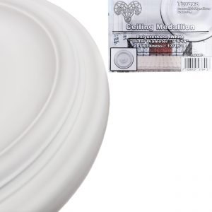 Ceiling Medallion 9-11/16" OD x 13/16"P