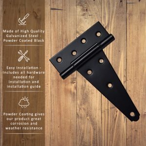 T-Hinges 6" - 2 Pack