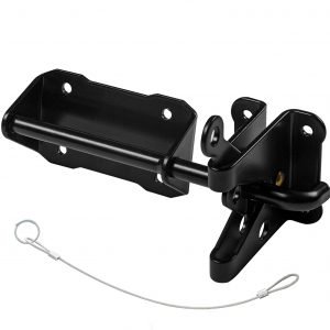 Heavy Duty Gate Latch with Cable and Ring