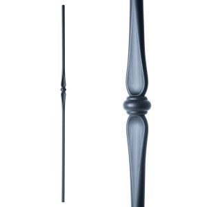 Iron Stair Balusters 5/8" Round x 44" Long