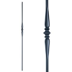 Iron Stair Balusters 1/2" Square x 44" Long