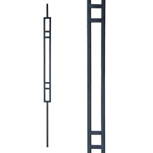 Iron Stair Balusters 1/2" Square x 44" Long