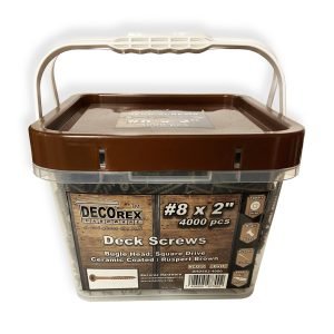#8 x 2" Deck Screws