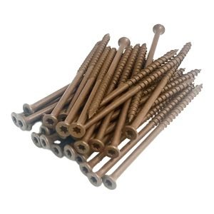 #10 x 3.5 Deck Screws Brown
