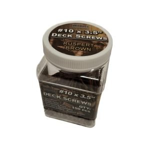 #10 x 3.5 Deck Screws Brown