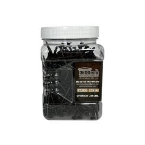 #8 x 2.5 Deck Screws Black