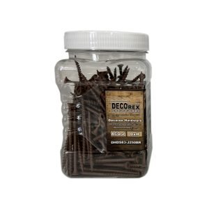 #8 x 3 Deck Screws Brown